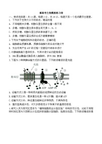 新高考生物模拟练习卷01（含答案）