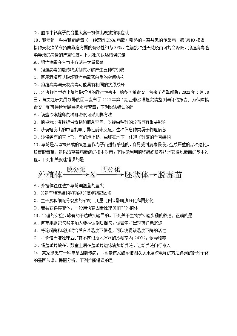 新高考生物模拟练习卷05（含答案）第3页