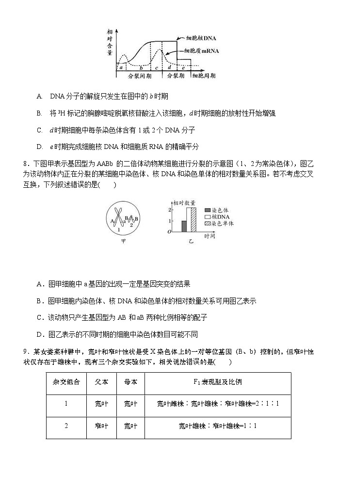 新高考生物模拟练习卷14（含答案）第3页