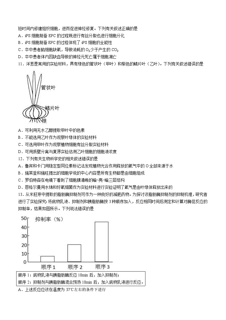 新高考生物模拟练习卷23（含答案）第3页