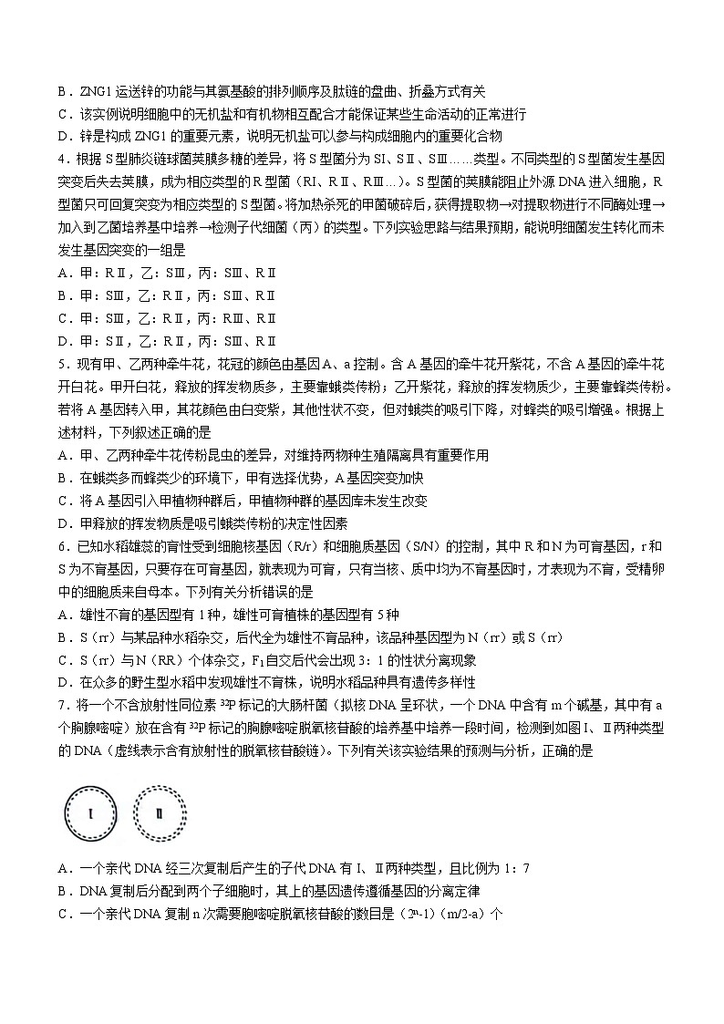 辽宁省名校联盟2023年高二生物上学期10月份联合考试试题（Word版附答案）第2页