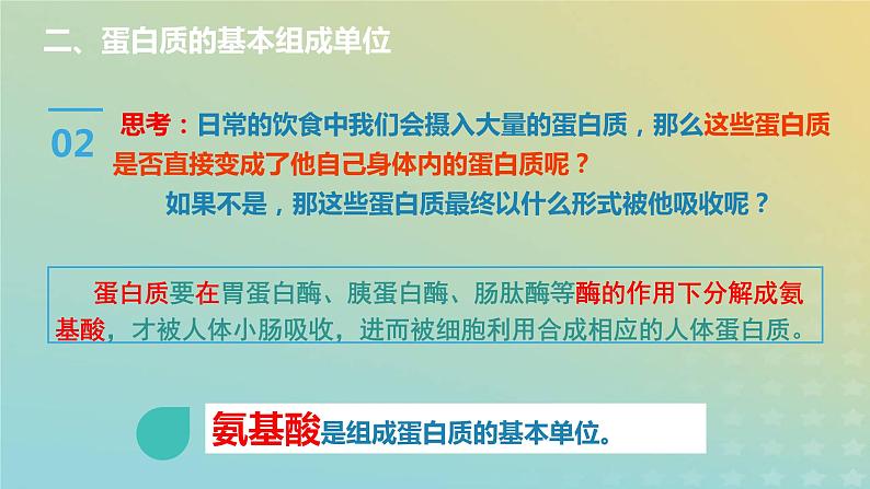 新教材2023年秋高中生物2.4蛋白质是生命活动的主要承担者课件新人教版必修1第8页