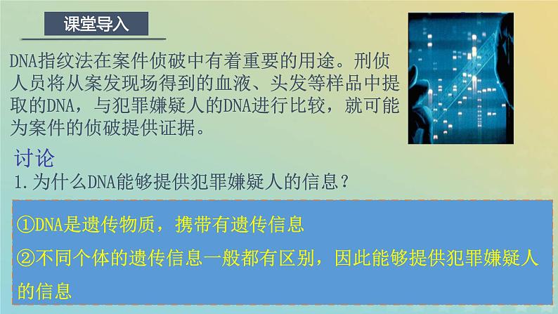 新教材2023年秋高中生物2.5核酸是遗传信息的携带者课件新人教版必修102