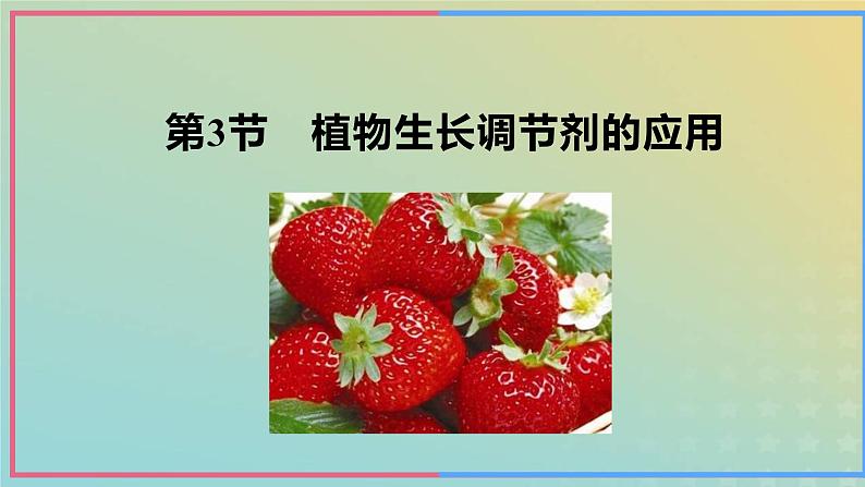 新教材2023年秋高中生物5.3植物生长调节剂的应用课件新人教版选择性必修1第2页