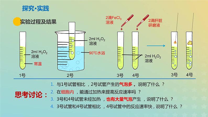 新教材2023年秋高中生物5.1降低化学反应活化能的酶课件新人教版必修106