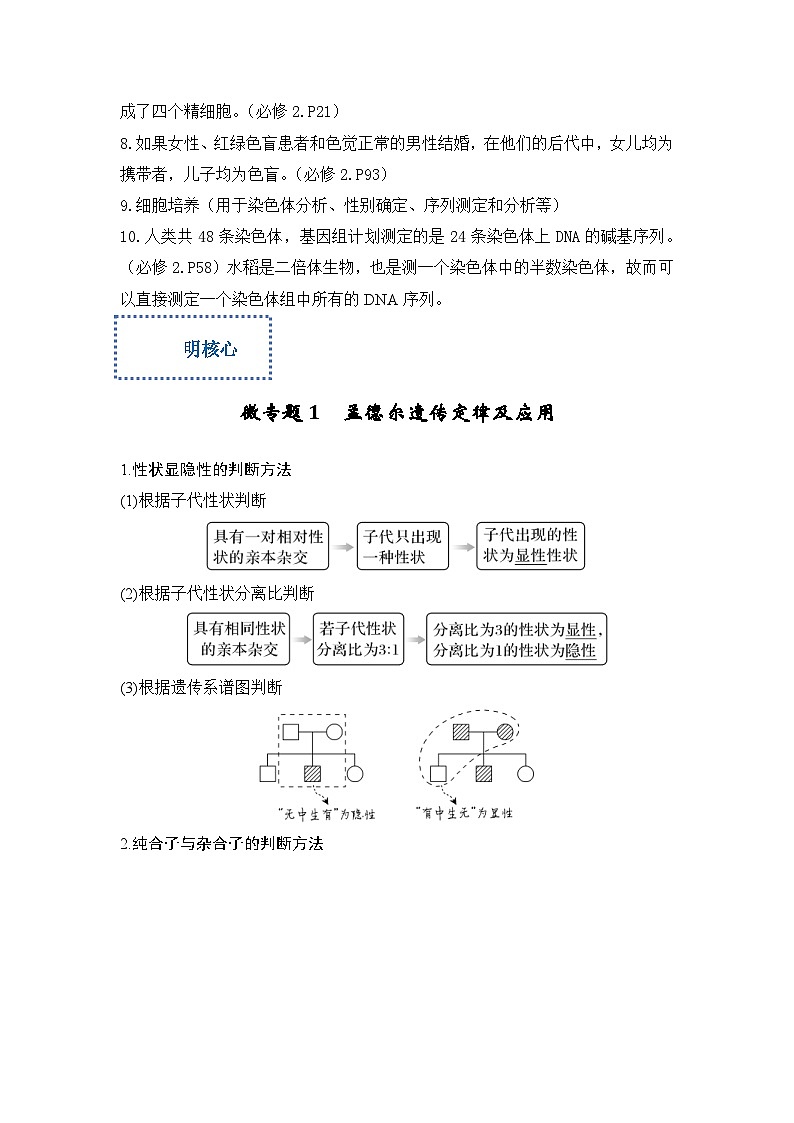 新高考生物二轮复习综合提升训练专题四 遗传规律和伴性遗传（含解析）03