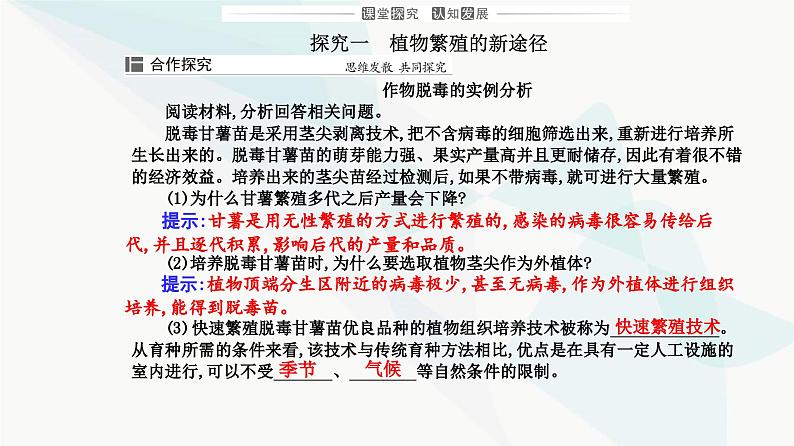 人教版高中生物选择性必修3第2章细胞工程第1节第2课时植物细胞工程的应用课件第6页