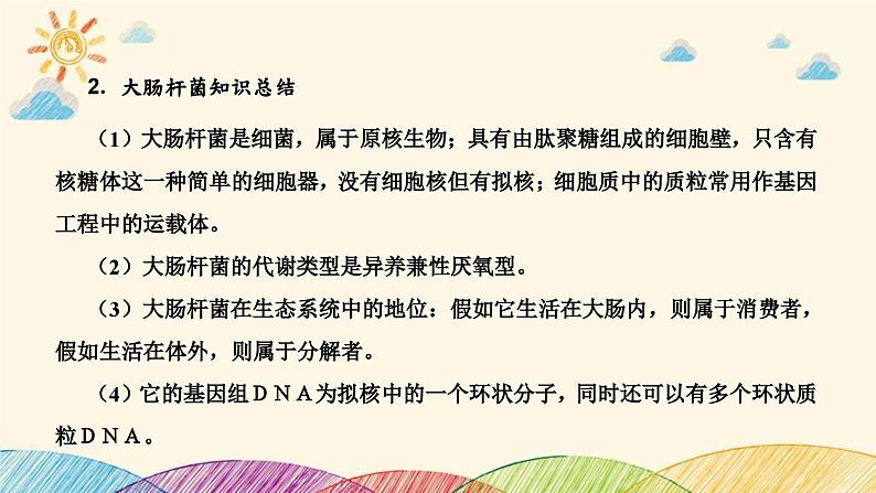 新高考生物二轮重点讲练课件：生命观念之微专题2病毒、大肠杆菌、酵母菌及红细胞（含解析）第3页