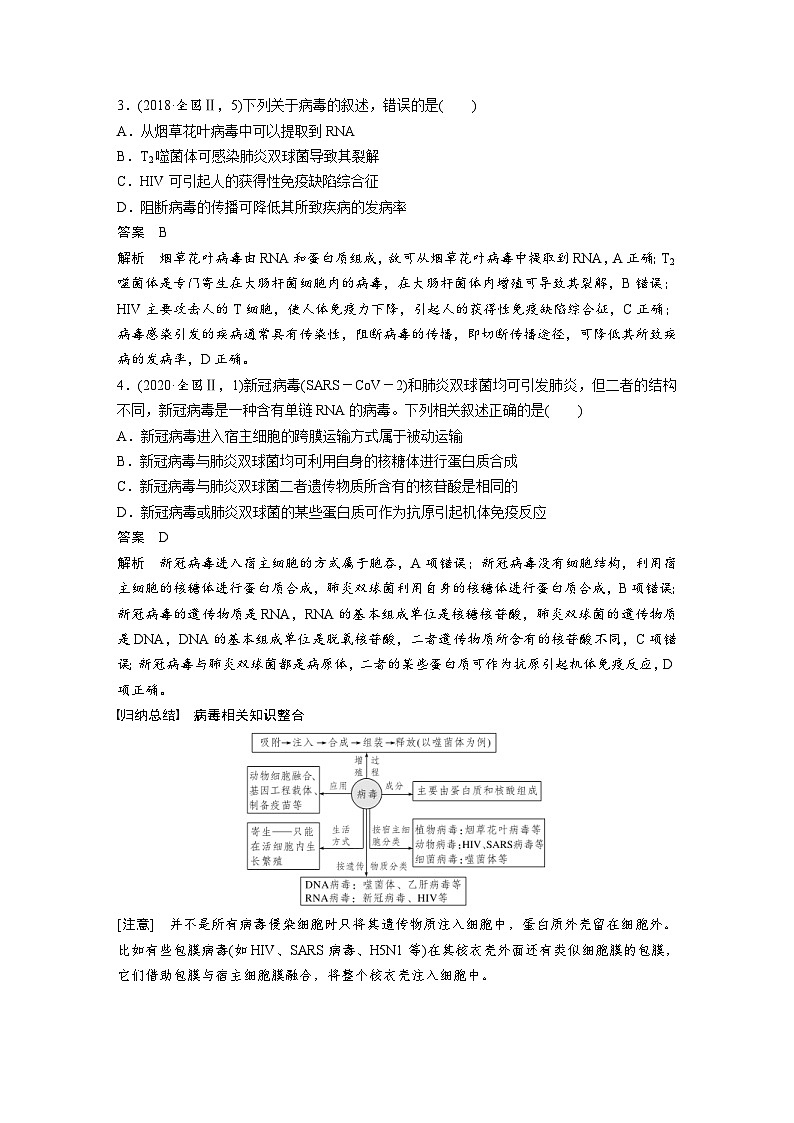 新高考生物一轮复习精品学案 第1单元 第1讲　走近细胞（含解析）第3页