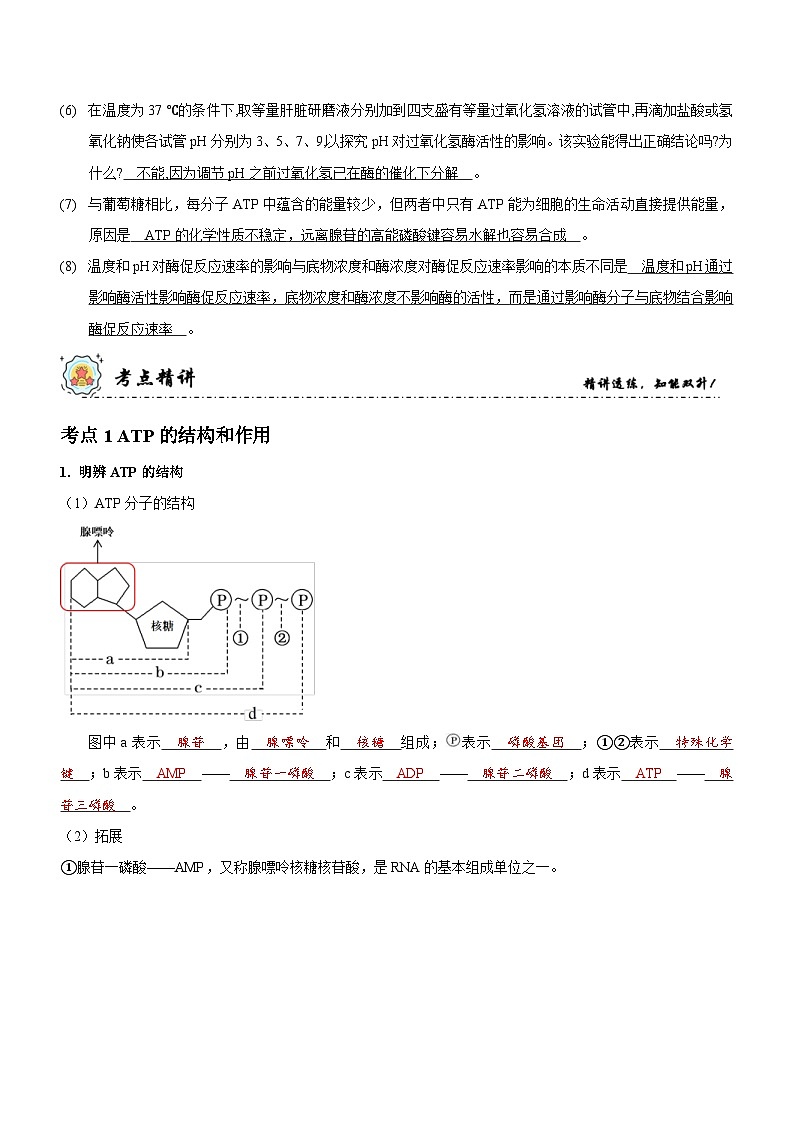 新高考生物二轮复习讲练测第3讲 酶和ATP（讲练）（含解析）03