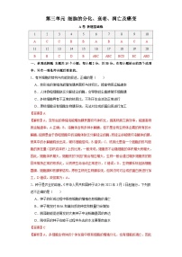 新高考生物一轮复习单元滚动检测第三单元 细胞的分化、衰老、凋亡及癌变（ 新题基础练）（含解析）