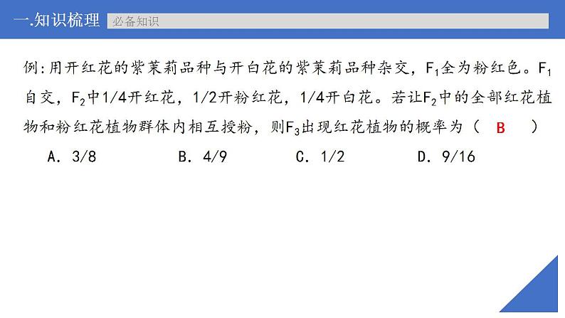 新高考生物一轮复习核心考点练习课件第22讲 特殊的生物学遗传现象（含解析）第7页