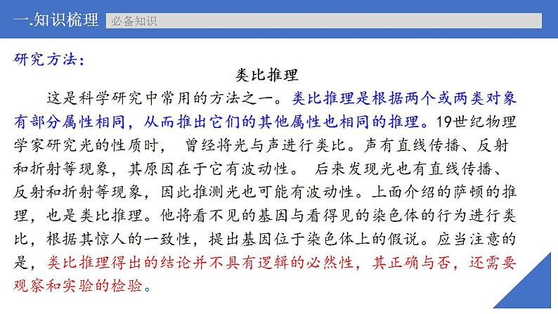 新高考生物一轮复习核心考点练习课件第23讲 基因在染色体上的假说与证据（含解析）第8页