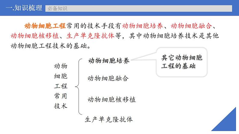 新高考生物一轮复习核心考点练习课件第55讲动物细胞工程（含解析）第6页