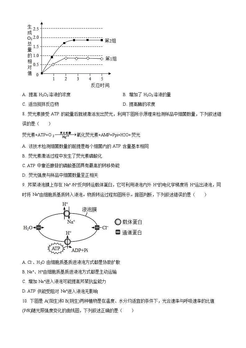 【期中真题】重庆市巴蜀中学校2022-2023学年高二上学期期中生物试题（原卷版）第3页