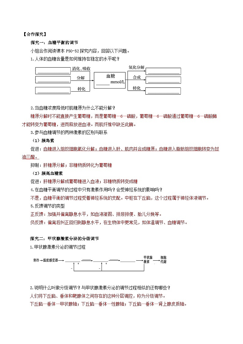 3.2+激素调节的过程（课件+教案+导学案+练习）-高二生物同步备课系列（人教版2019选择性必修1）02