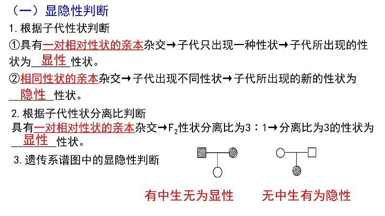 2023届高三生物一轮复习课件孟德尔的豌豆杂交实验(一)第5页