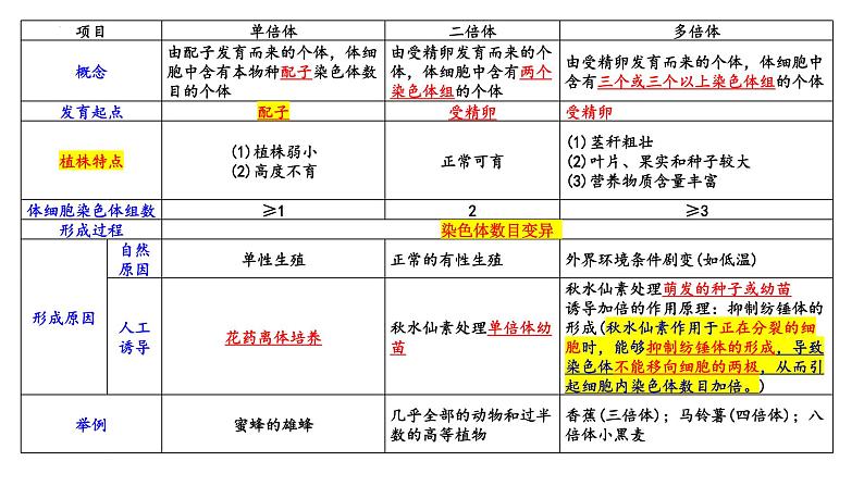 2024届高三生物一轮复习课件染色体变异第8页