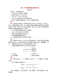 高中生物人教版 (2019)必修2《遗传与进化》第1节 基因指导蛋白质的合成同步测试题