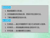 新教材适用2023_2024学年高中生物第3章细胞的基本结构第1节细胞膜的结构和功能课件新人教版必修1