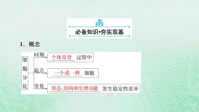 新教材适用2023_2024学年高中生物第6章细胞的生命历程第2节细胞的分化课件新人教版必修1第6页