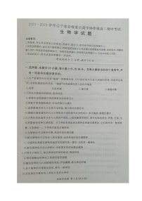 辽宁省县级重点高中协作体2023-2024学年高二上学期期中考试生物