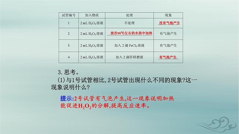 2023_2024学年新教材高中生物第5章细胞的能量供应和利用第1节降低化学反应活化能的酶第1课时酶的作用和本质课件新人教版必修106