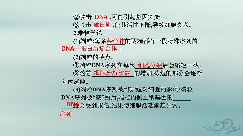 2023_2024学年新教材高中生物第6章细胞的生命历程第3节细胞的衰老和死亡课件新人教版必修1第6页