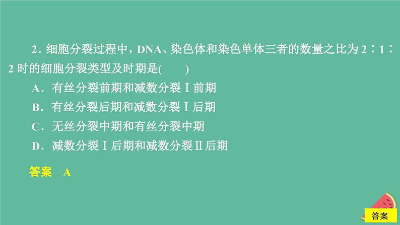 2023年新教材高中生物第2章基因和染色体的关系水平测试课件新人教版必修2第5页