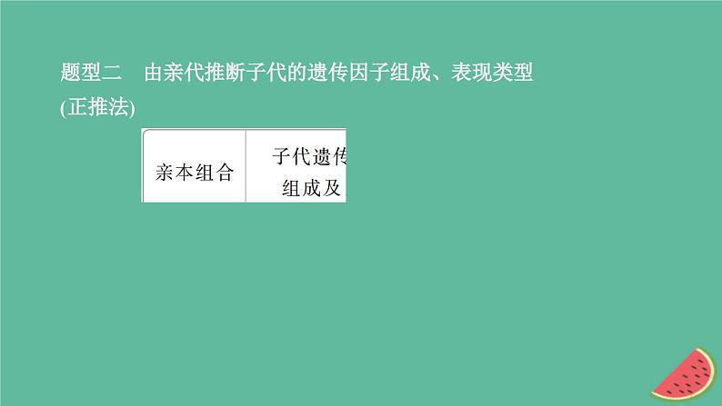 2023年新教材高中生物第1章遗传因子的发现第1节孟德尔的豌豆杂交实验一第3课时分离定律的解题方法及应用课件新人教版必修207