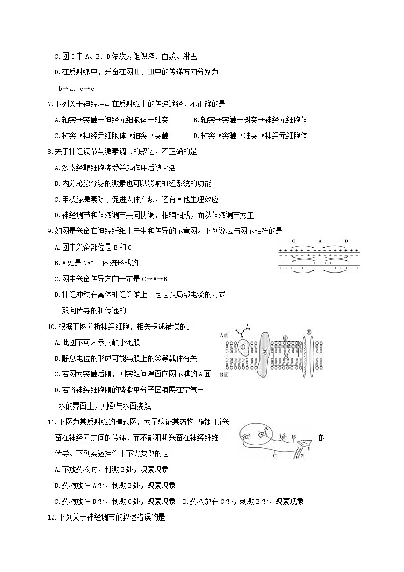 大连22中高二上学期生物期末试卷及答案第2页