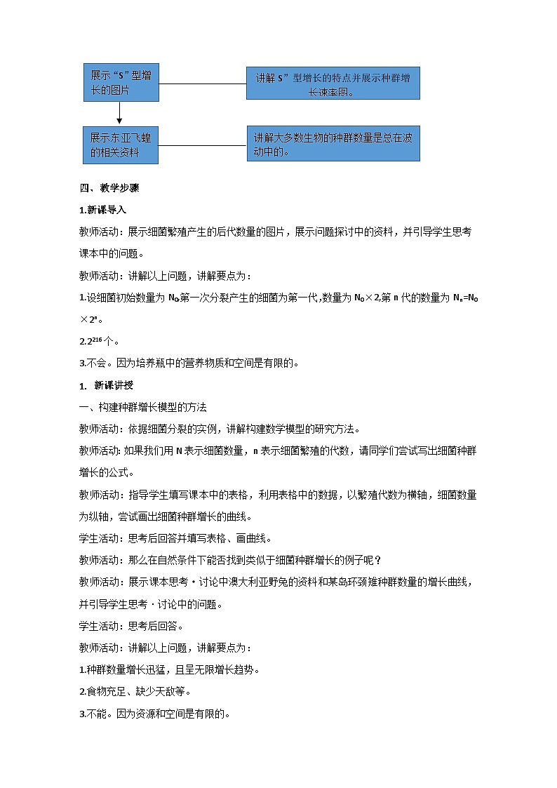 高中生物人教版（2019）选择性必修二教案：1.2种群数量的变化02