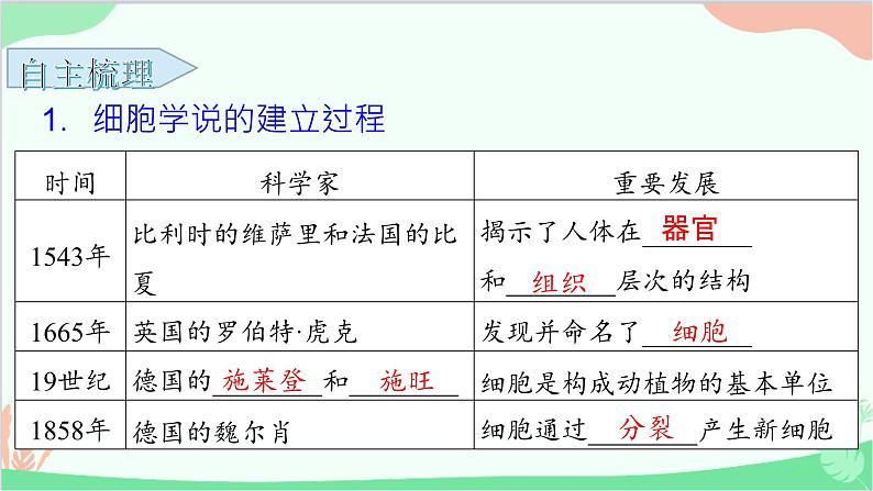 生物人教版(2019)必修1 1.1 细胞是生命活动的基本单位 课件05