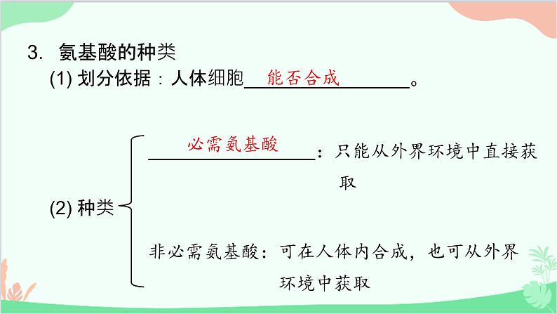 生物人教版(2019)必修1 2.4 蛋白质是生命活动的主要承担者课件第8页