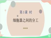 生物人教版(2019)必修1 3.2.1 细胞器之间的分工合作 课件