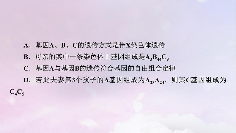 新教材适用2023_2024学年高中生物第2章基因和染色体的关系章末总结课件新人教版必修207