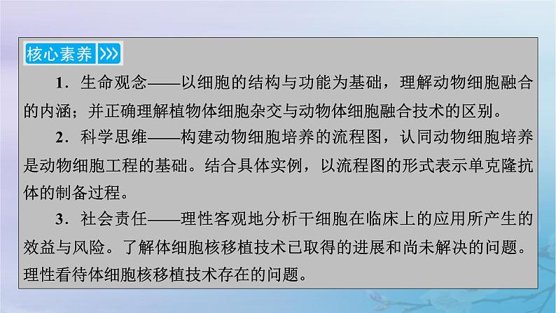 新教材适用2023_2024学年高中生物第2章细胞工程第2节动物细胞工程第1课时动物细胞培养课件新人教版选择性必修3第4页