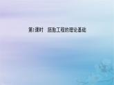 新教材适用2023_2024学年高中生物第2章细胞工程第3节胚胎工程第1课时胚胎工程的理论基础课件新人教版选择性必修3