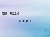 新教材适用2023_2024学年高中生物第3章基因工程本章整合课件新人教版选择性必修3