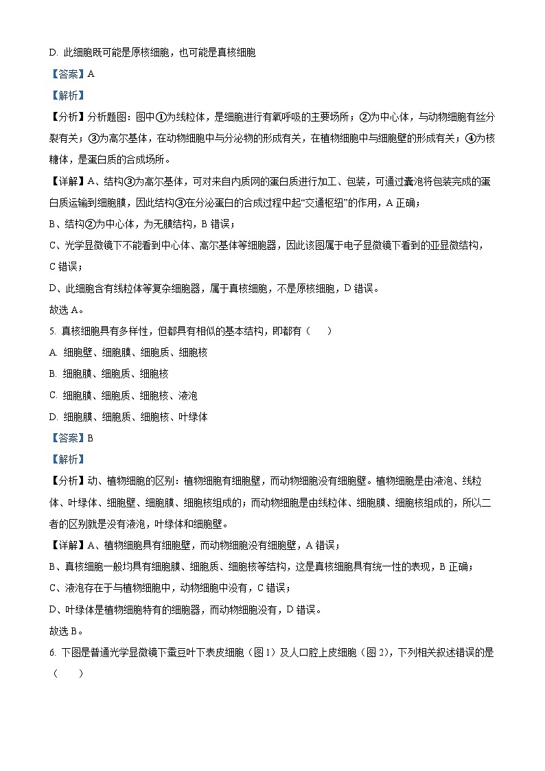 宁夏银川三沙源上游学校2022-2023学年高二上学期11月期中生物试题含解析第3页