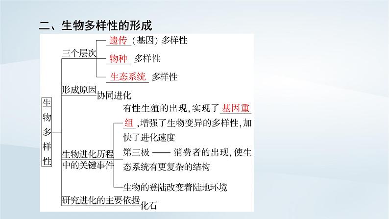 新教材2023年高中生物第6章生物的进化第4节协同进化与生物多样性的形成课件新人教版必修207