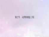 新教材2023年高中生物第2章细胞工程第2节动物细胞工程1动物细胞培养课件新人教版选择性必修3