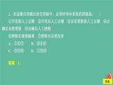 2023年新教材高中生物第1章遗传因子的发现第1节孟德尔的豌豆杂交实验一第1课时一对相对性状的杂交实验过程和解释课时精练课件新人教版必修2
