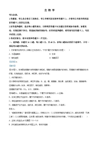 安徽省皖豫联盟2023-2024学年高二上学期期中生物试题（Word版附解析）