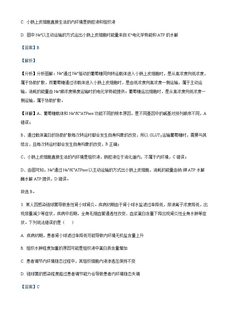 生物答案第3页