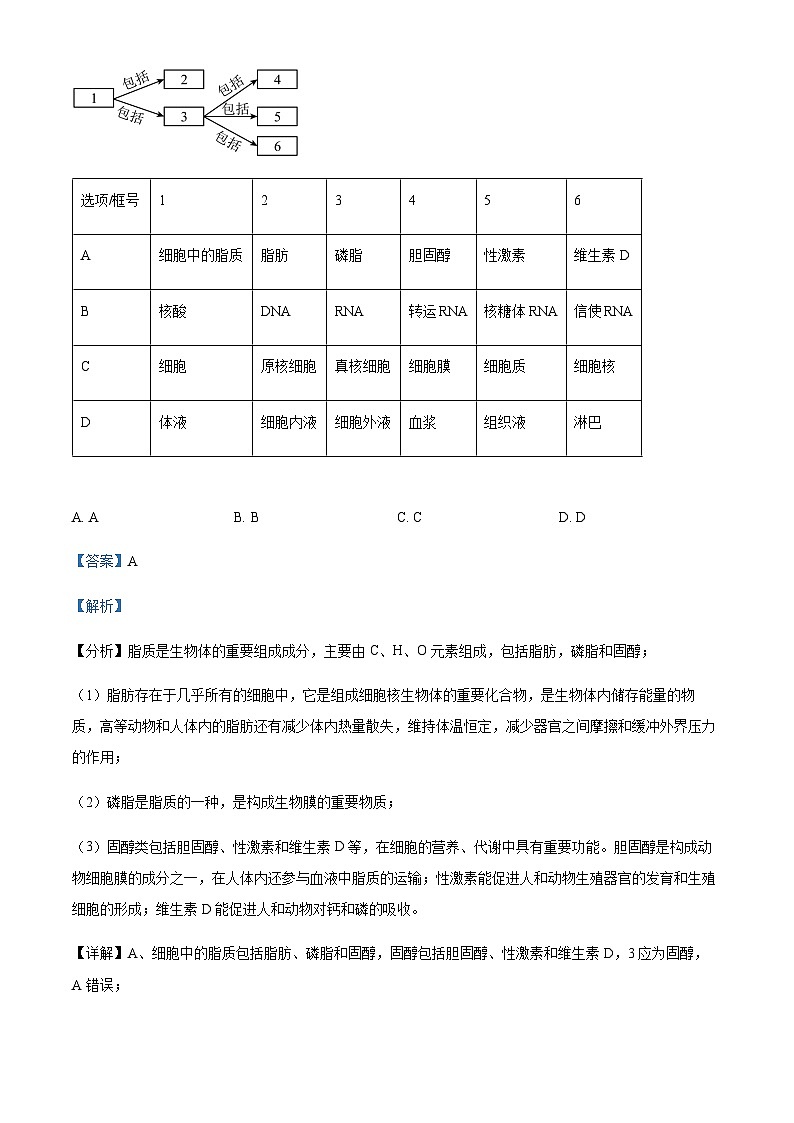 四川省宜宾市叙州区一中2023-2024学年高二10月月考生物试题 Word版含解析第2页