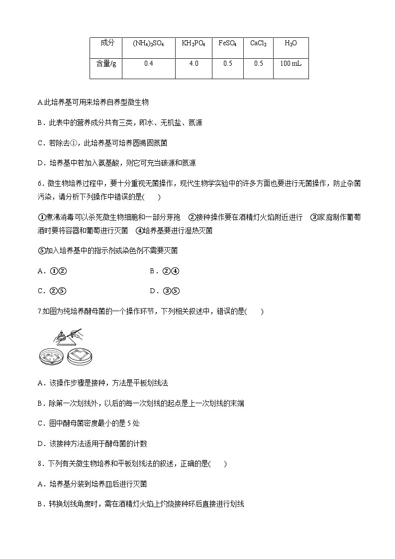 2022-2023学年山东省日照国开中学高二下学期3月月考生物试题word版含答案02