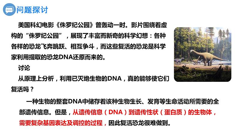 人教版高中生物必修二4.1基因指导蛋白质的合成（第一课时）课件+同步分层练习（含答案解析）02