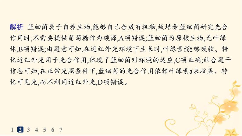 适用于新高考新教材2024版高考生物二轮复习热点专题练3常考细胞类型课件第5页