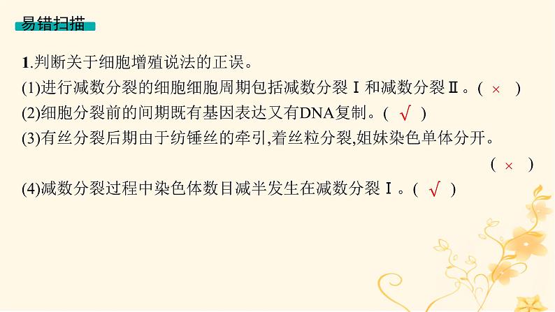 适用于新高考新教材2024版高考生物二轮复习专题3细胞的生命历程课件第7页